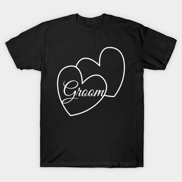 Groom T-Shirt by Courtney's Creations